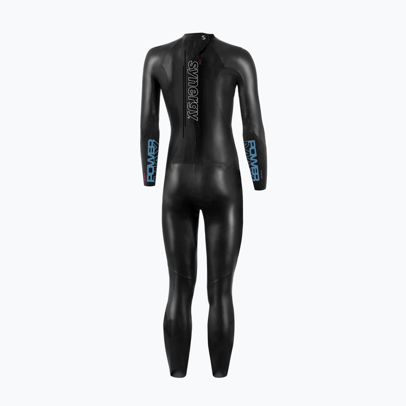 Dámská triatlonová neoprenová kombinéza Synergy Hyperion Full Sleeve black 2