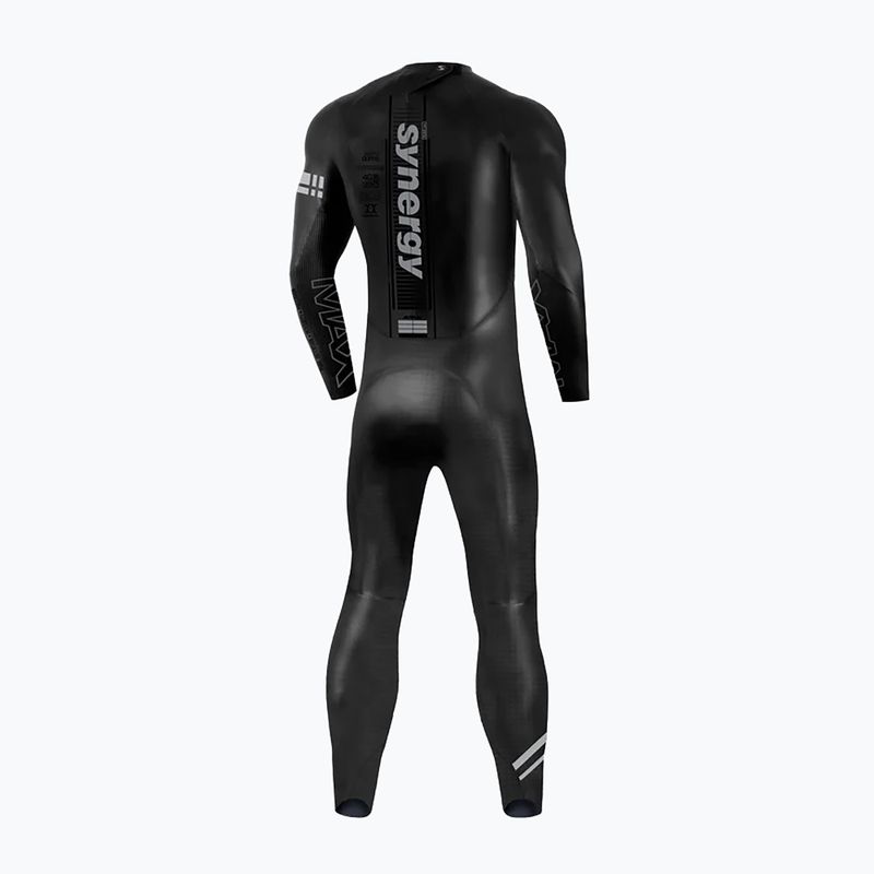 Pánská triatlonová kombinéza Synergy Hybrid EFX4 Full Sleeve Triathlon black 2