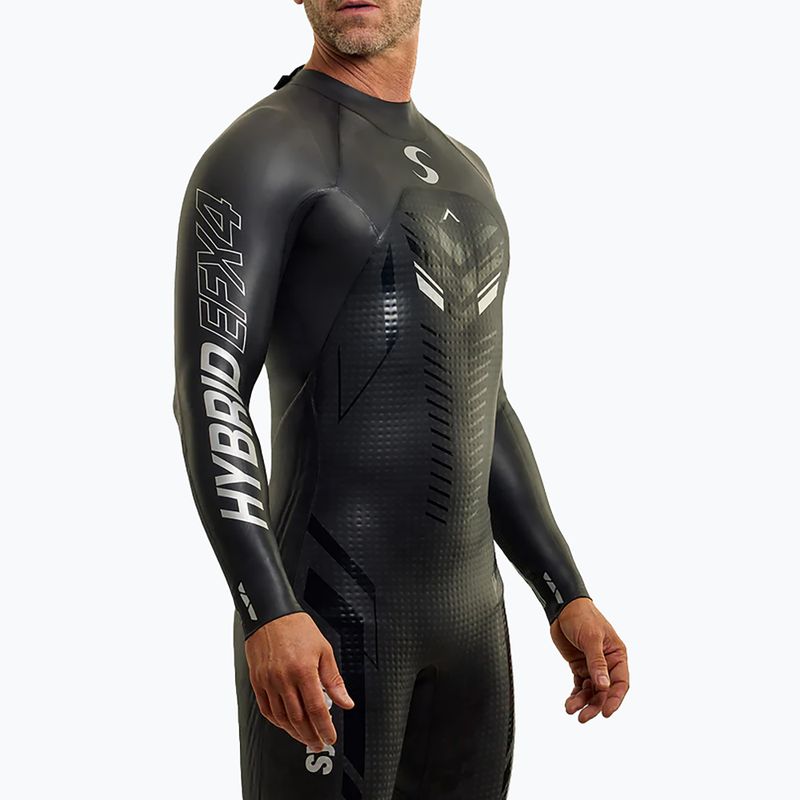 Plavecký neopren Synergy Hybrid EFX4 Full Sleeve Triathlon black 3