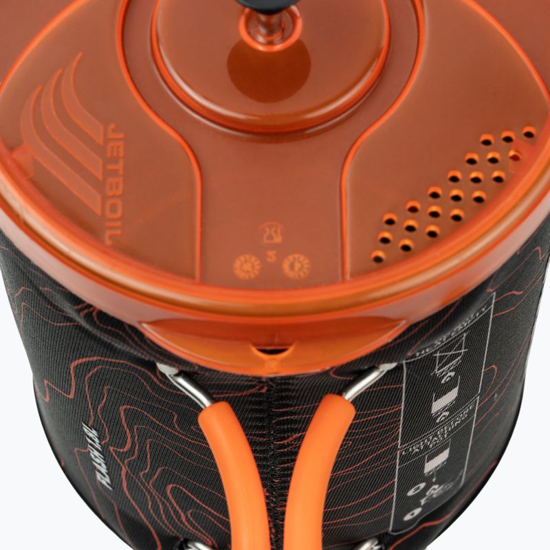 Turistický vařič Jetboil Flash Java Personal Cooking System + Coffee Press Silicone topo 6