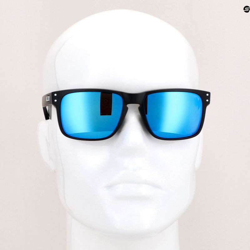 Sluneční brýle Oakley Holbrook matte black/prizm sapphire polarized 14