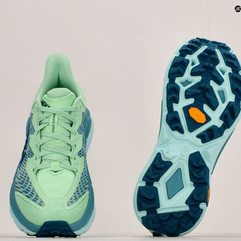 Dámské běžecké boty HOKA Mafate Speed 4 lime glow/ocean mist 13
