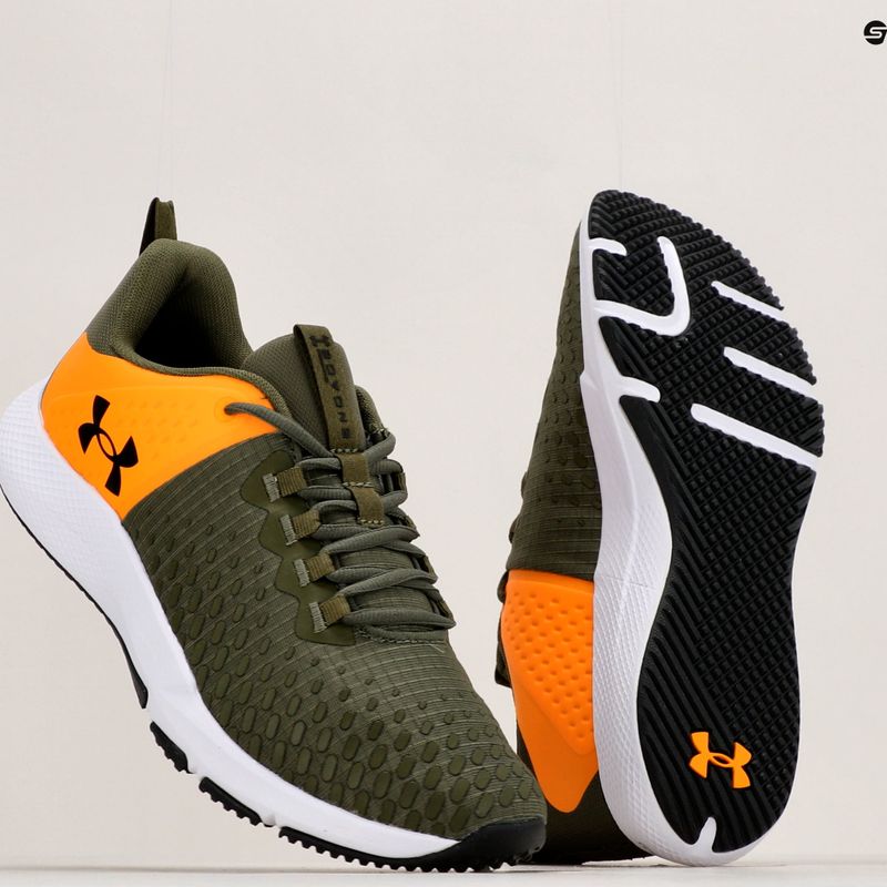 Pánské tréninkové boty Under Armour Charged Engage 2 marine from green/formula orange/black 17