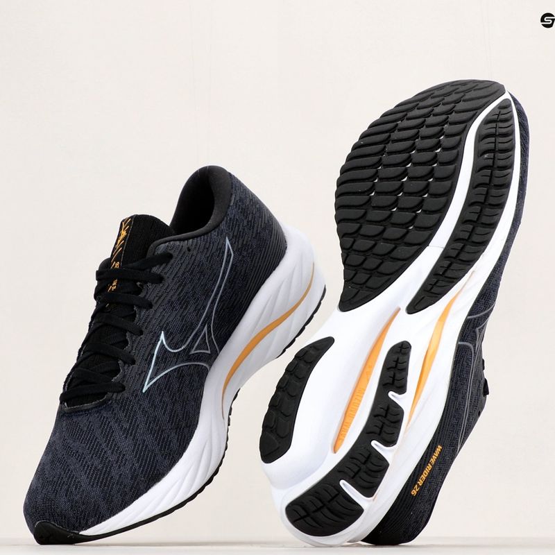 Pánská běžecká obuv Mizuno Wave Rider 26 2E odyssey gray/metallic gray/pale marigold 12