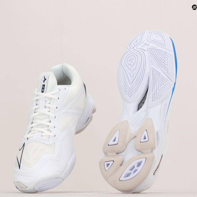 Pánská volejbalová obuv Mizuno Wave Lightning Z7 undyed white/moonlit ocean/peace blue 12