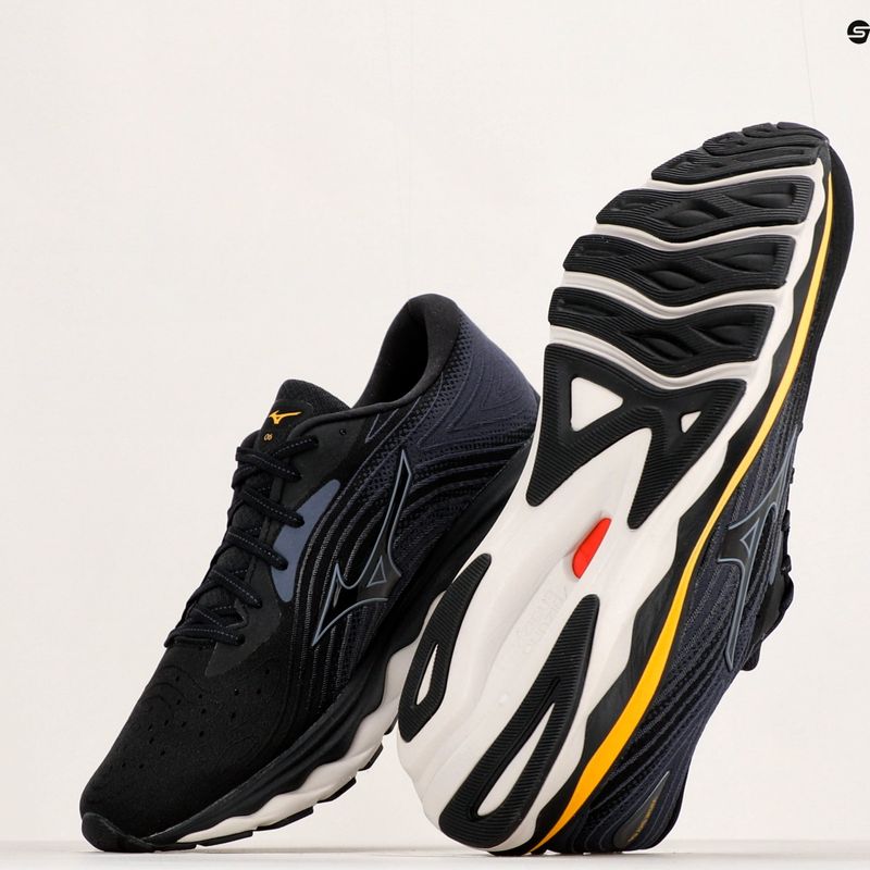 Pánská běžecká obuv Mizuno Wave Sky 6 black/tradewinds/gold fusion 11