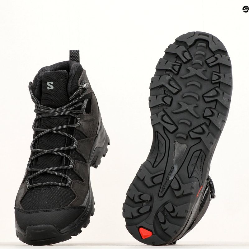 Salomon Quest Rove GTX pánské trekové boty black/phantom/magnet 19