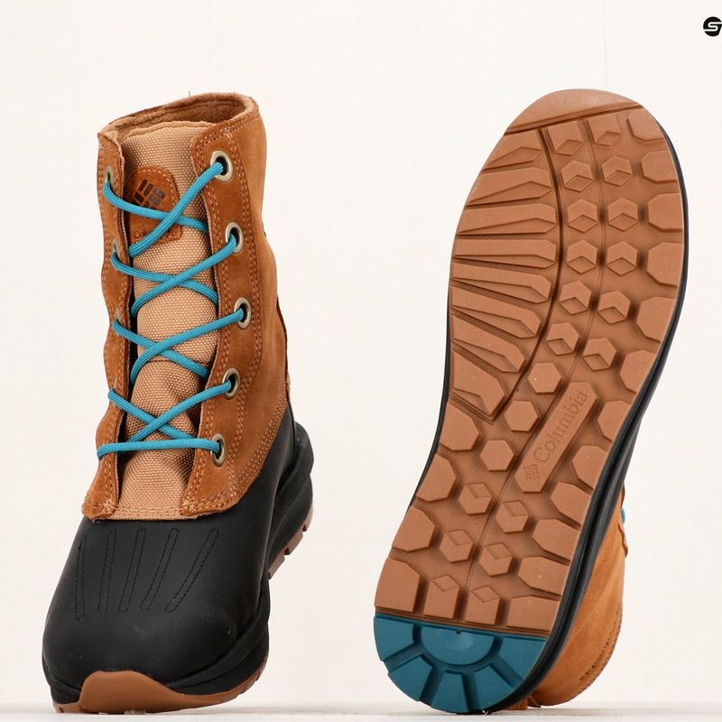 Dámské trekové boty Columbia Moritza Shield Omni-Heat elk/river blue 21