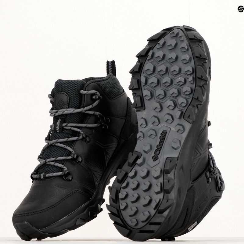 Columbia Peakfreak II Mid Outdry Leather black/graphite dámské turistické boty 23