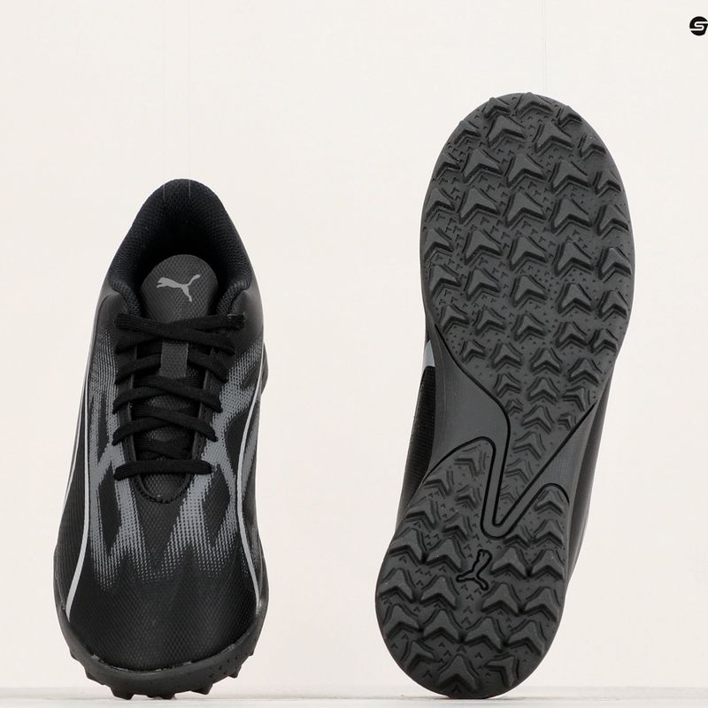 Dětské kopačky PUMA Ultra Play TT Jr puma black/asphalt 18