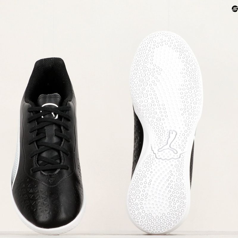 Dětské kopačky PUMA King Match IT Jr puma black/puma white 12