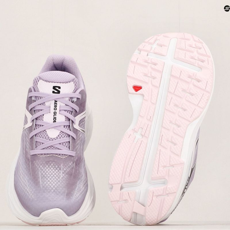 Dámské běžecké boty Salomon Aero Glide orchid bloom/cradle pink/white 19