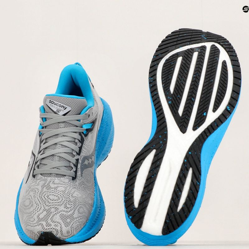 Pánské běžecké boty Saucony Triumph 21 echo silver 12