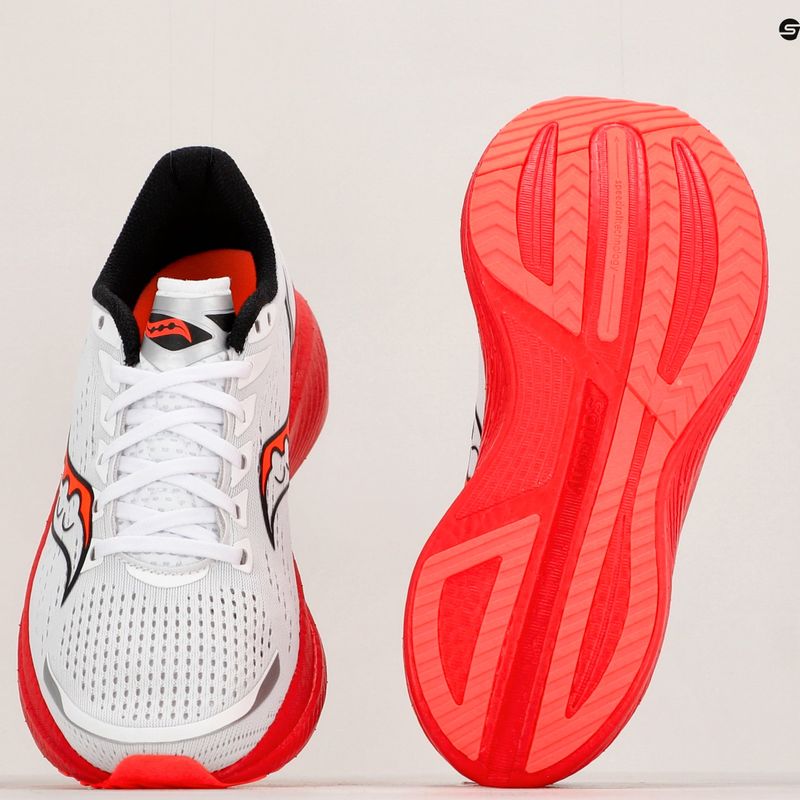 Pánská běžecká obuv Saucony Endorphin Speed 3 white/blck/vizi 12