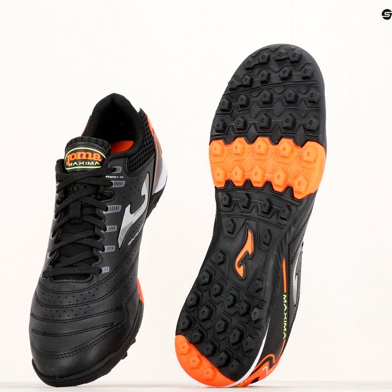 Pánské kopačky Joma Maxima TF black/orange 12