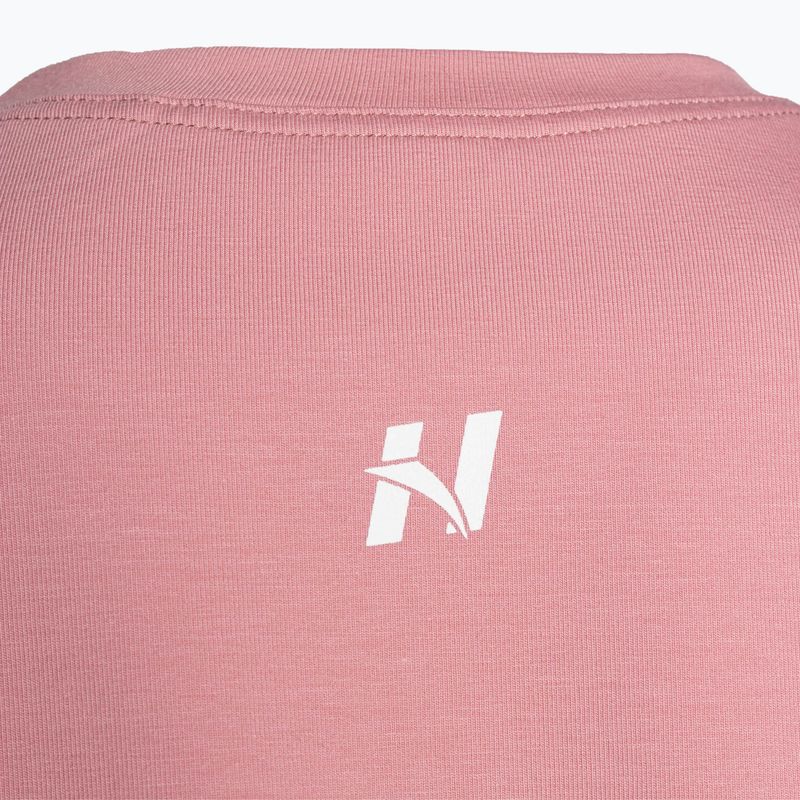 Dámské tréninkové tričko NEBBIA Invisible Logo old rose 9