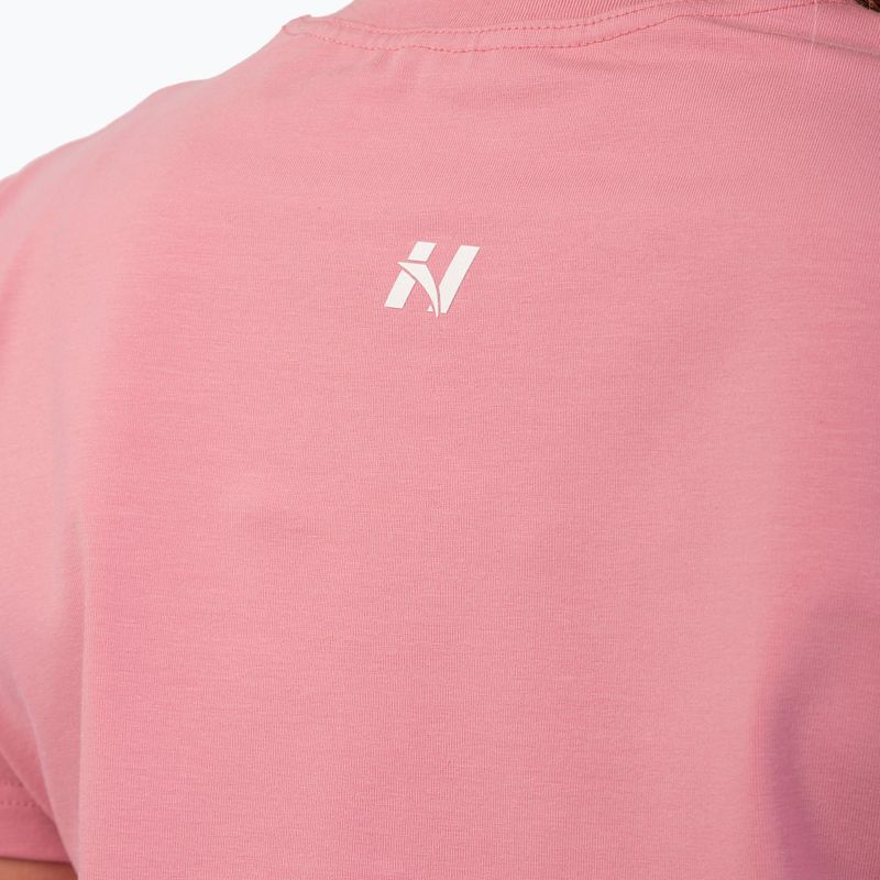 Dámské tréninkové tričko NEBBIA Invisible Logo old rose 6