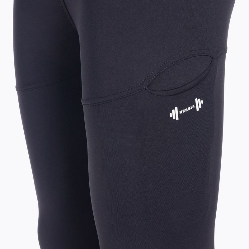 Dámské legíny NEBBIA Active High-Waist Smart Pocket černá 402 3