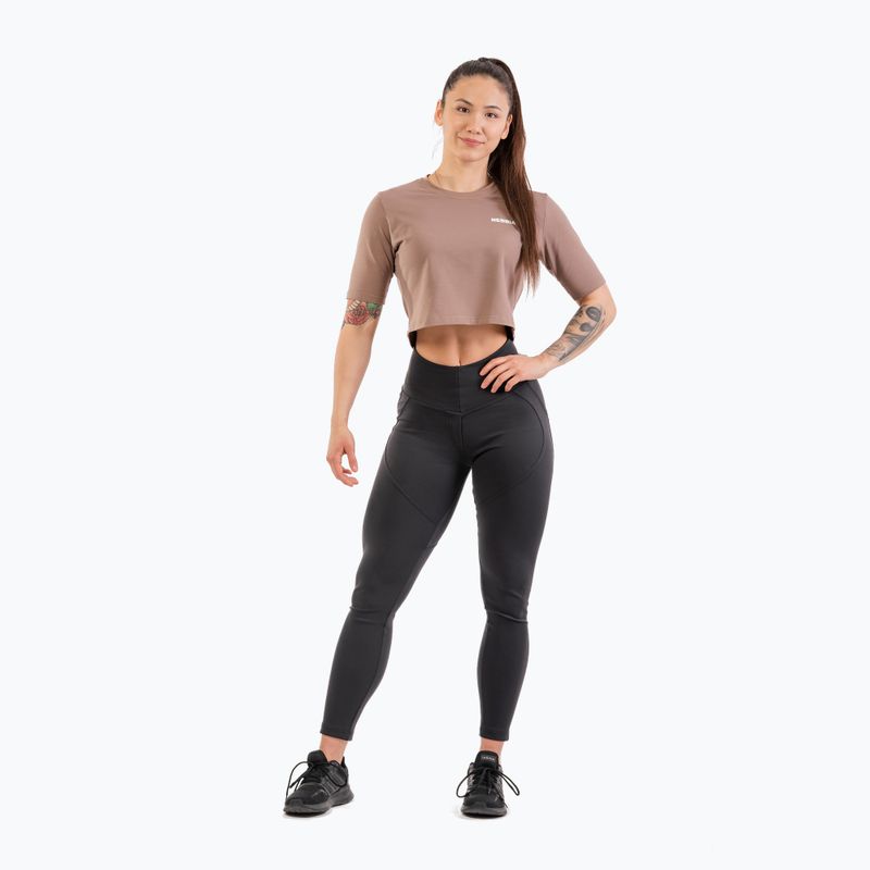 Dámské tréninkové legíny NEBBIA Lifting Effect Bubble Butt black 4