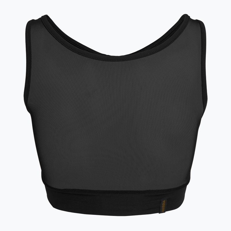 Sportovní podprsenka Nebbia Gold Mesh Mini Top černy 8300110 6