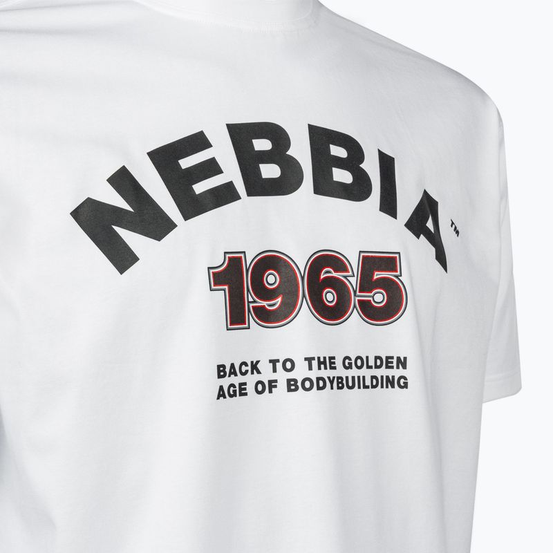 NEBBIA Golden Era pánské tréninkové tričko bílé 1920430 7