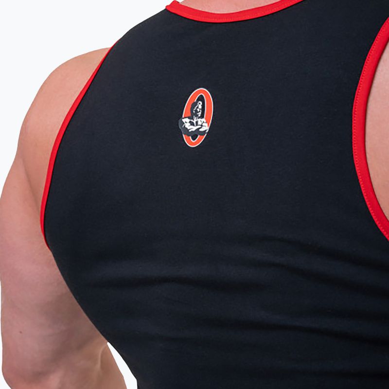 Pánský tréninkový tank top NEBBIA Old-School Muscle černy 1930130 4