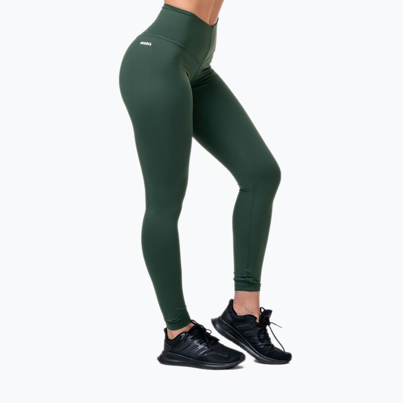 Dámské legíny NEBBIA Classic Hero High-Waist zelená 5700910