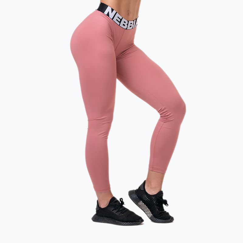Dámské legíny NEBBIA Squat Hero Scrunch Butt pink 5710710