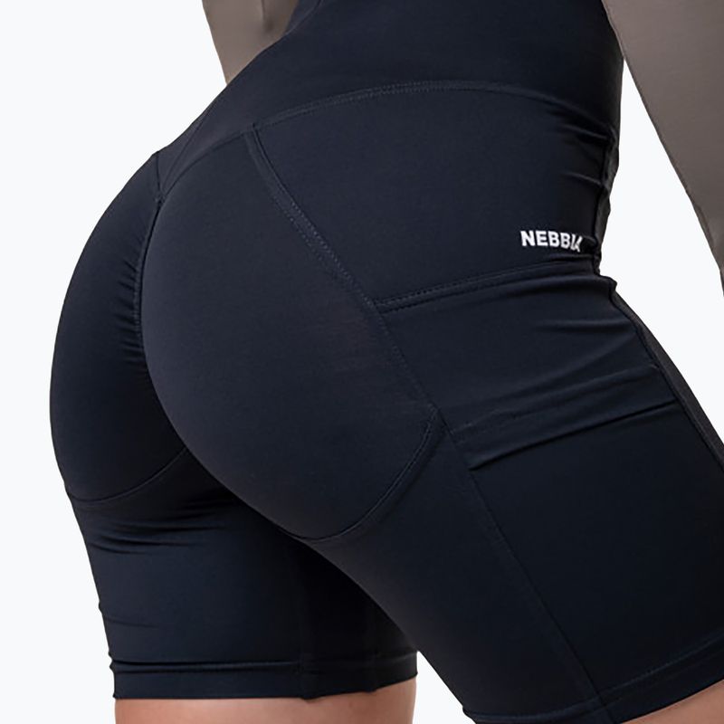 Dámské tréninkové šortky NEBBIA Biker Fit & Smart černá 5750110 3