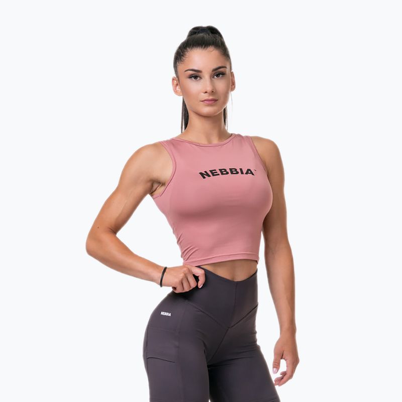 Dámské tréninkové tílko NEBBIA Fit & Sporty růžový 5770710