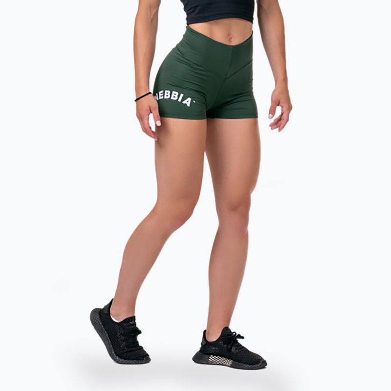Dámské šortky NEBBIA Classic Hero dark green