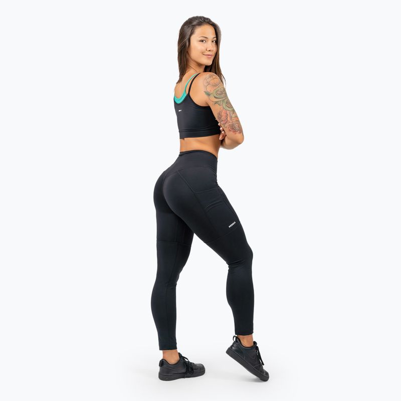 Fitness podprsenka NEBBIA Flex black 3