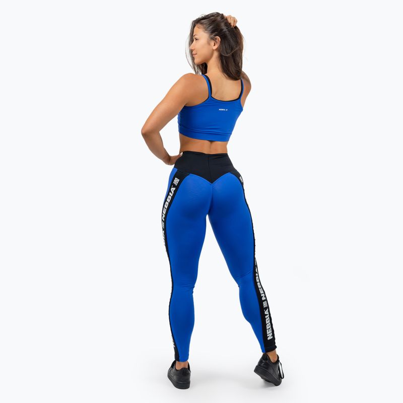 Fitness podprsenka NEBBIA Flex blue 3