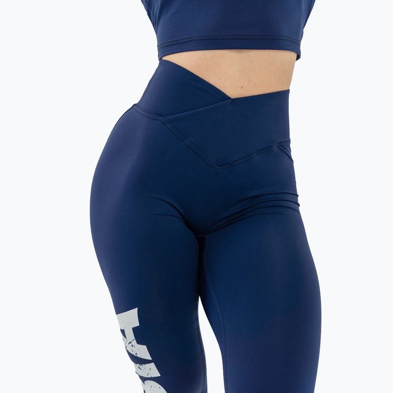 Dámské sportovní  legíny NEBBIA Glute Check High Waisted dark blue 5