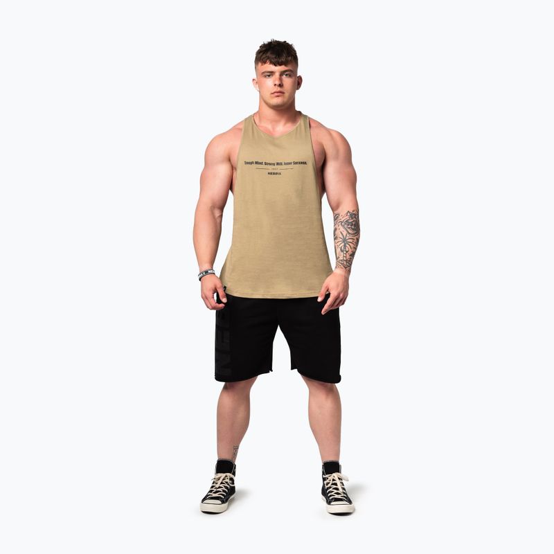 Pánské tréninkové šortky NEBBIA Gym NO BS black 2