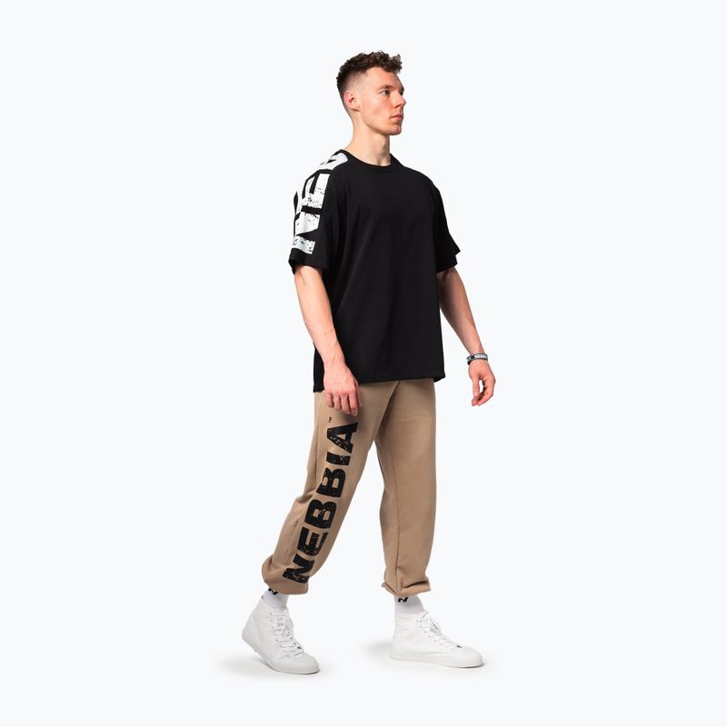 Pánské sportovní  tričko NEBBIA Lifting Club black 2