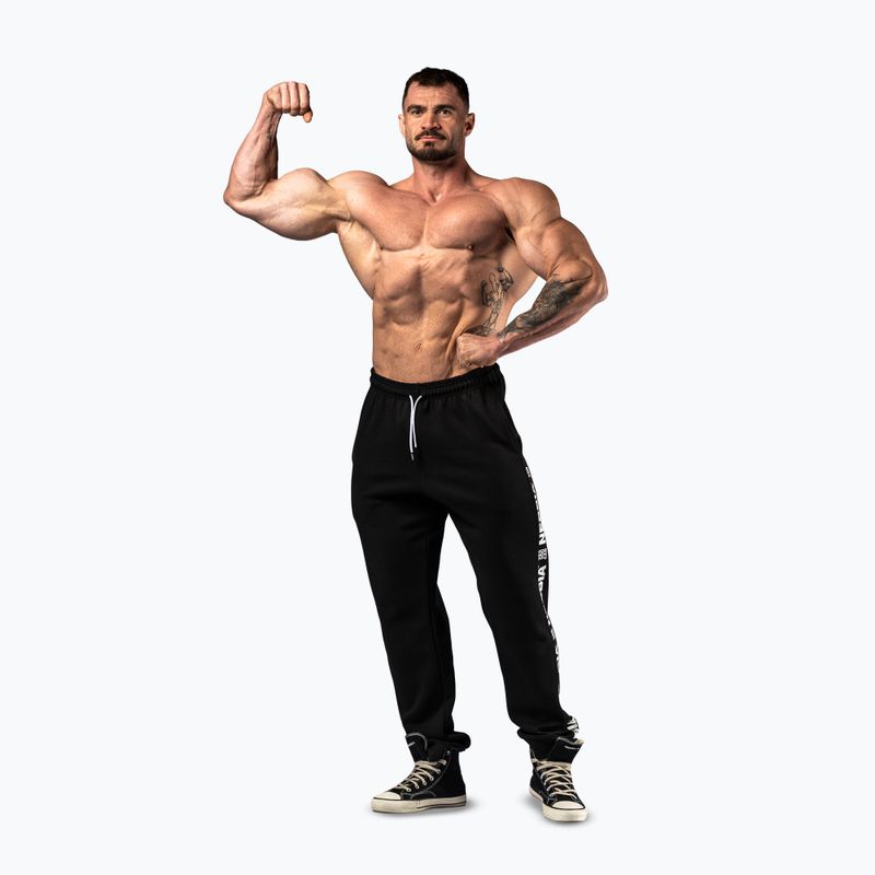 Pánské tréninkové kalhoty NEBBIA Hero black 2