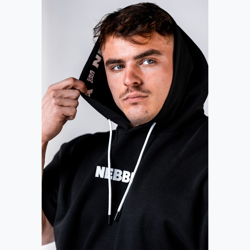 Pánská tréninková mikina NEBBIA Hero black 5
