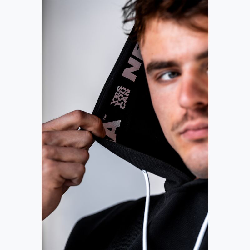 Pánská tréninková mikina NEBBIA Hero black 6