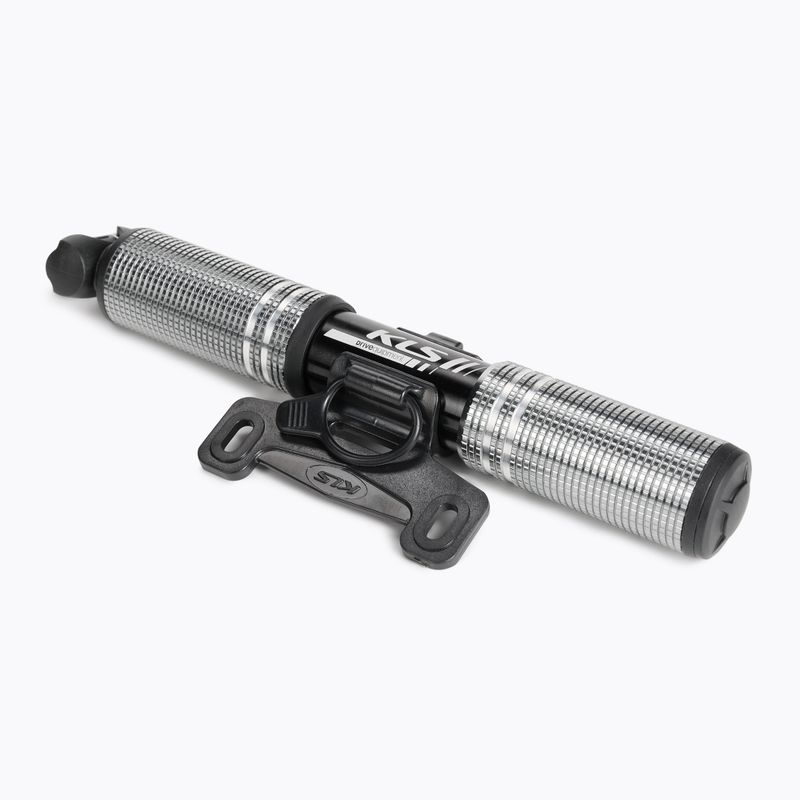 Pumpička na kolo Kellys stříbrná Mini Drift