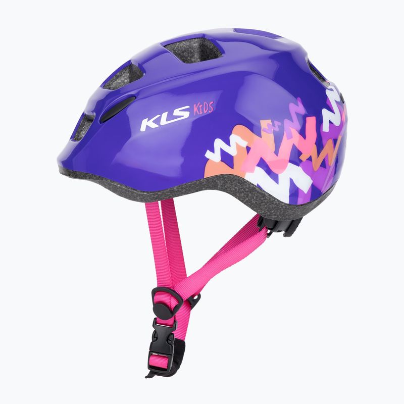 Dětská cyklistická přilba Kellys Zigzag 022 purple 3