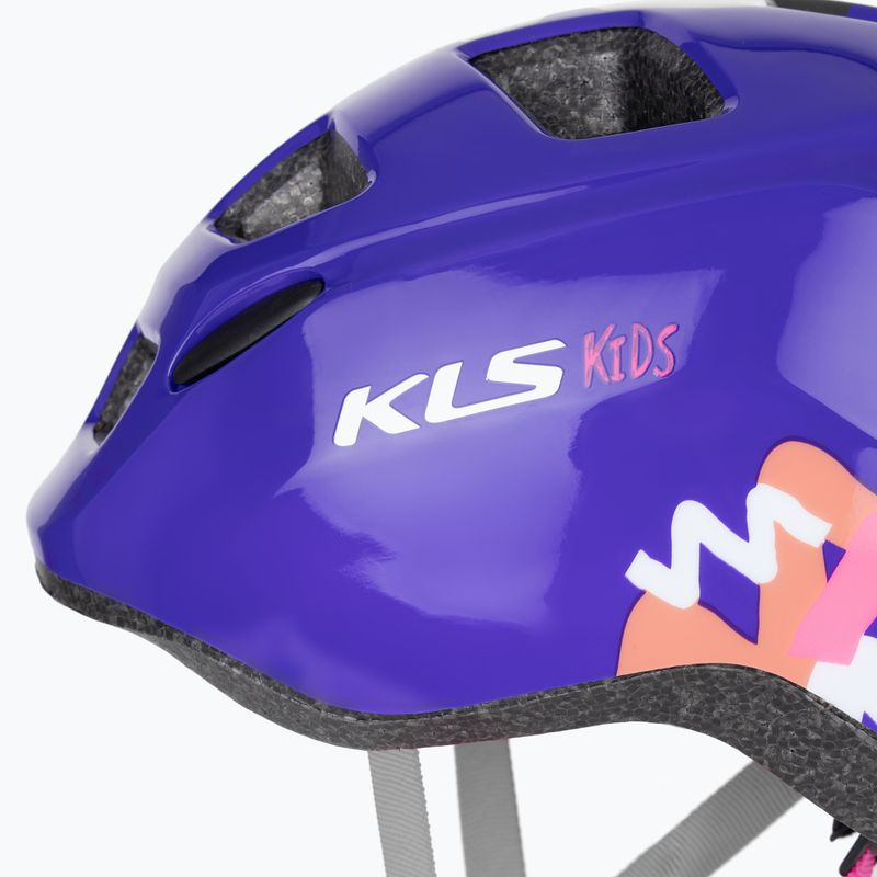 Dětská cyklistická přilba Kellys Zigzag 022 purple 7