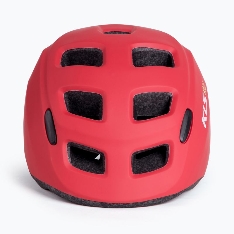 Dětská cyklistická helma Kellys červená ZIGZAG 022 2