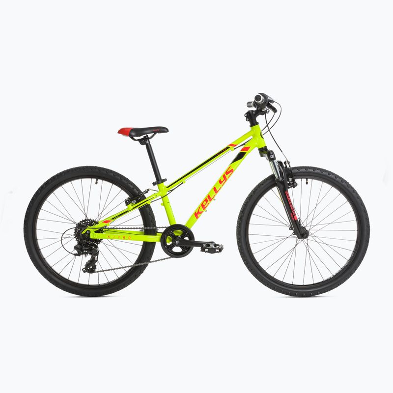 Dětské kolo Kellys Kiter 50 24" neonově žluté
