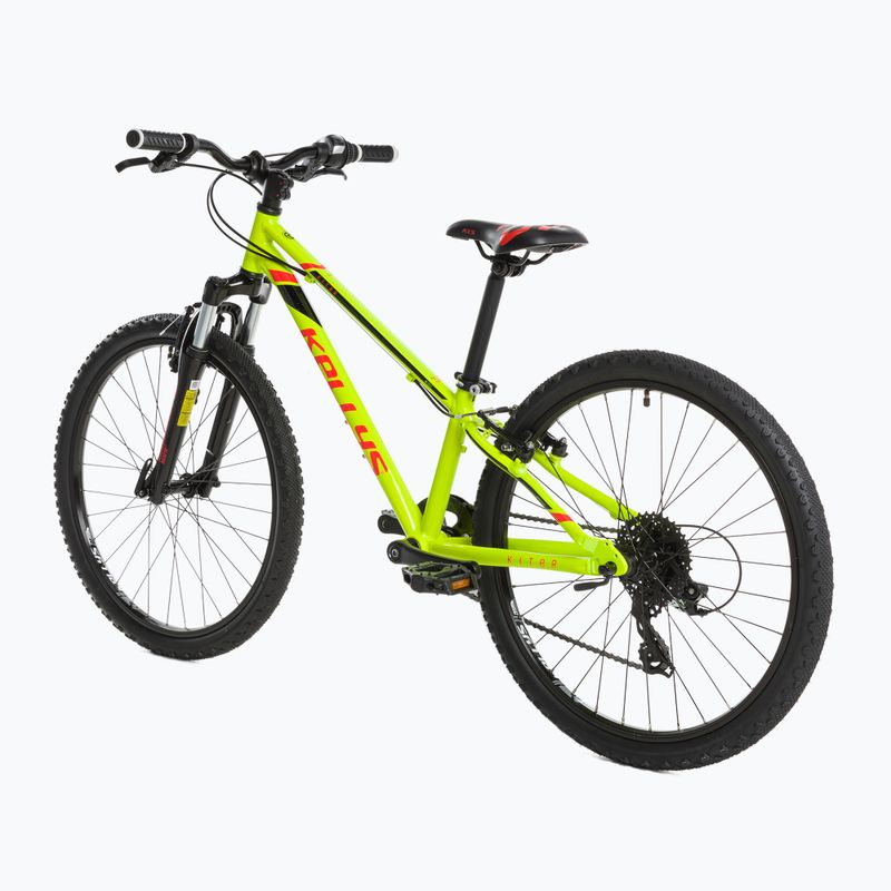 Dětské kolo Kellys Kiter 50 24" neonově žluté 3