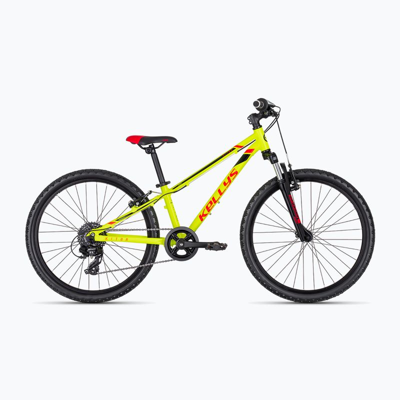 Dětské kolo Kellys Kiter 50 24" neonově žluté 6