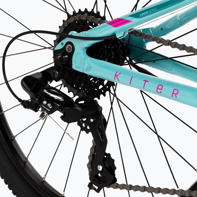 Dětské kolo Kellys Kiter 50 24" tyrkysové 3