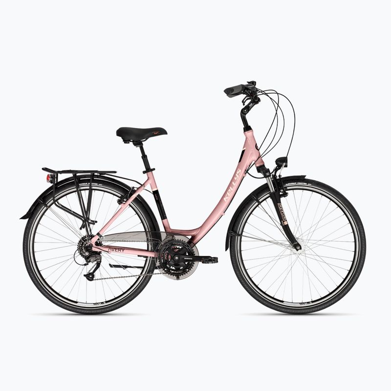 Dámské městské kolo Kellys Avery 70 28" rose gold
