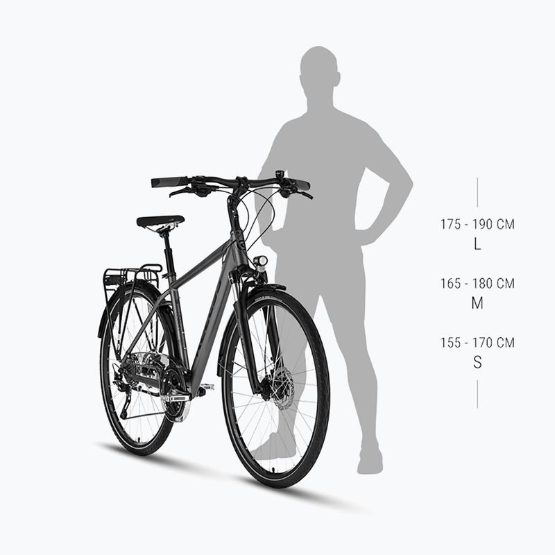Trekový bicykel Kellys Carson 10 28" moonstone grey 2