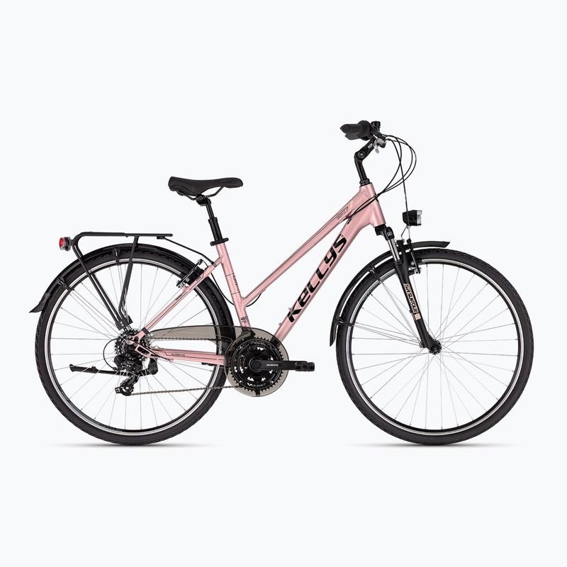 Trekový bicykel Kellys Cristy 10 28" rose gold